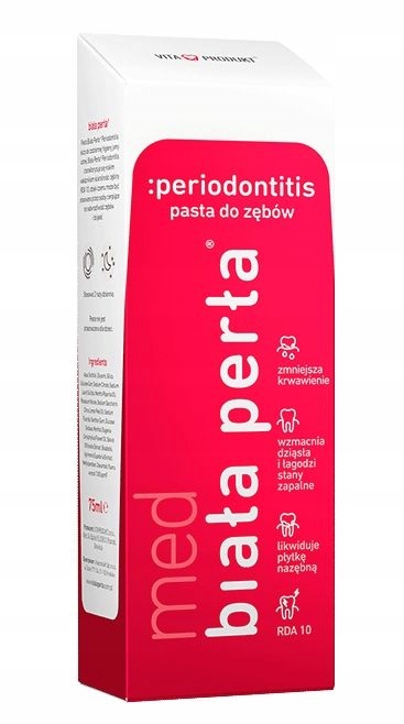 Biała Perła Med Periodontitis, pasta do zębów