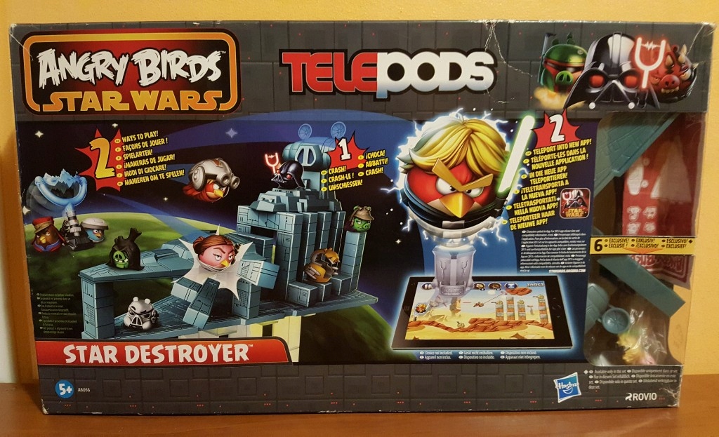 Angry Birds Star Wars Telepods Duzy Zestaw Gra 7802695509 Oficjalne Archiwum Allegro