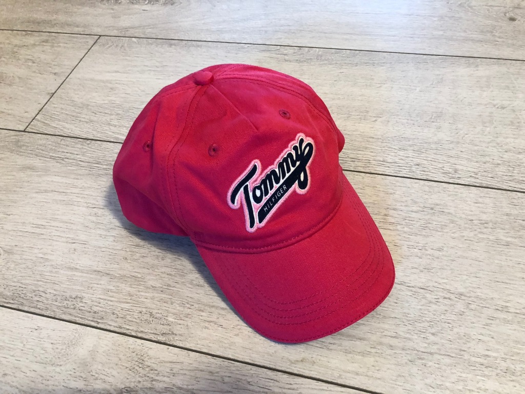 Tommy Hilfiger Różowa czapka z daszkiem 8-10 lat