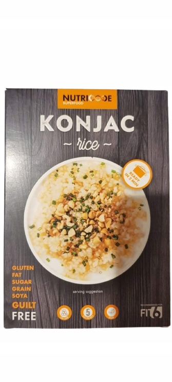 NUTRICODE _ KONJAC RICE 200 G FM