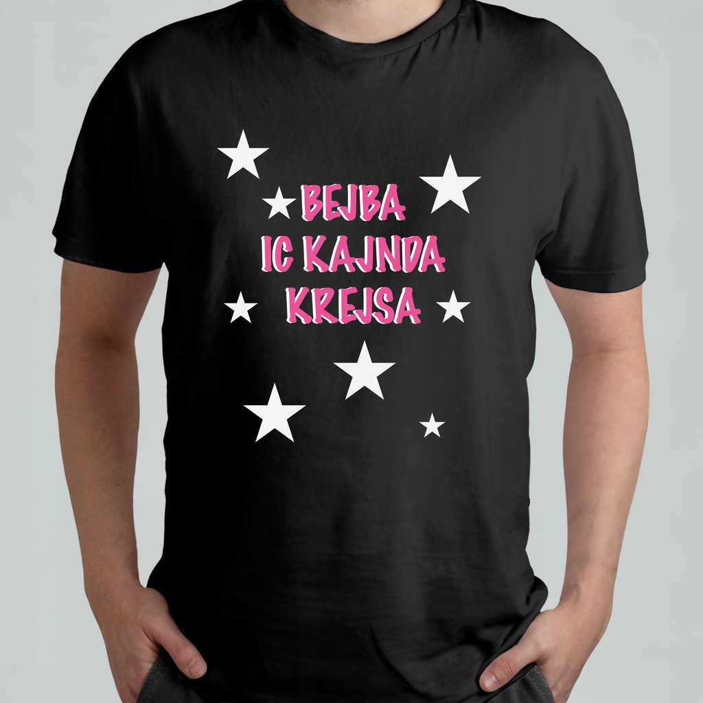 Koszulka Czarna Blanka BEJBA ITS KAJNA KREJSA - M