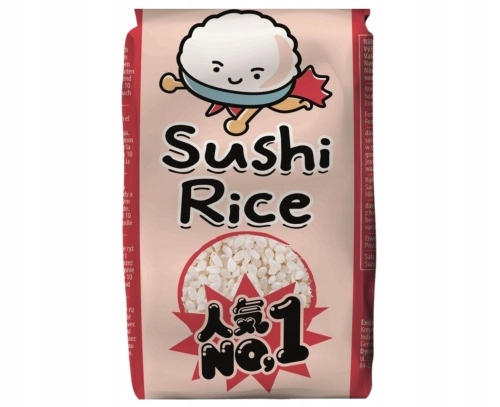 Ryż do Sushi RICEFIELD Okrągłoziarnisty 1000 g Sushi Rice 1 kg