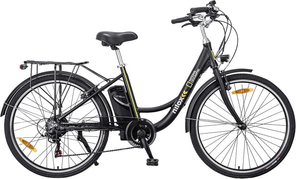 Rower elektryczny Nilox E-Bike J5 National Geographic 26" rama 18" ALU