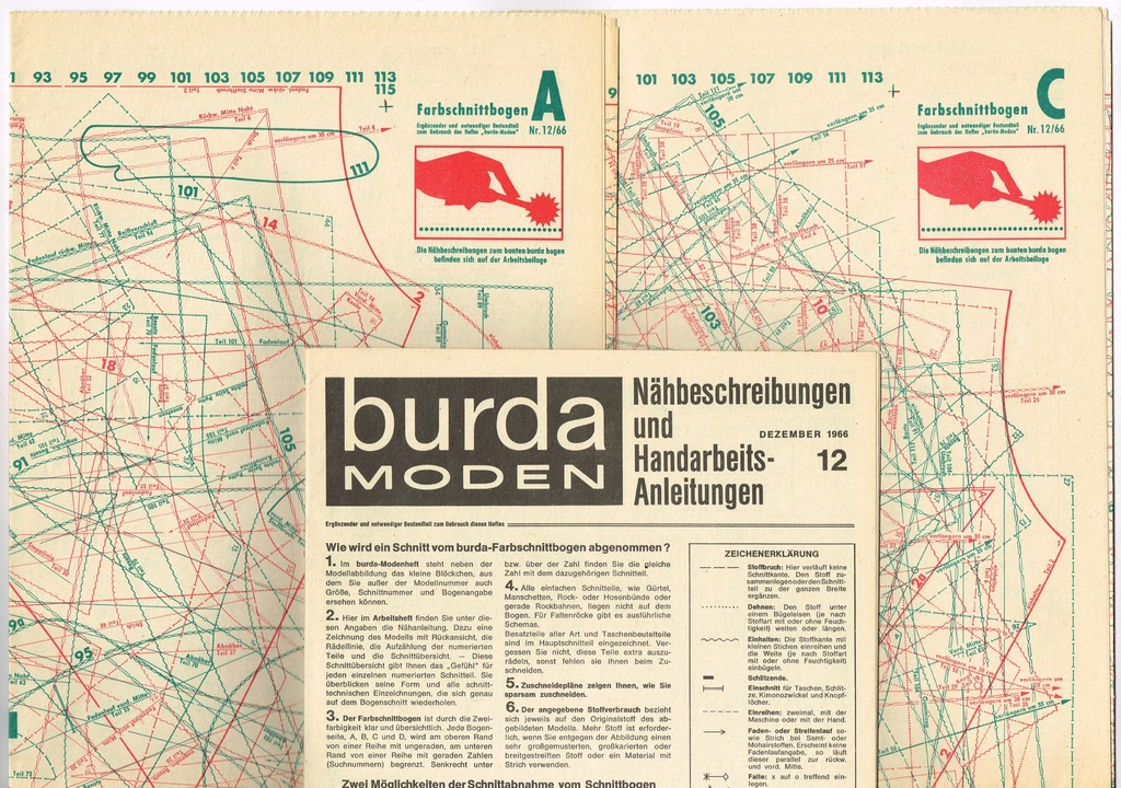 Купить БУРДА 12/1966 + выкройки: отзывы, фото, характеристики в интерне-магазине Aredi.ru