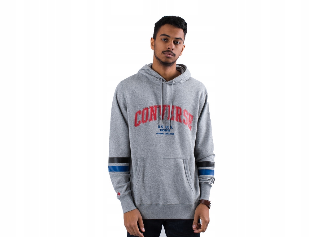 CONVERSE COLLEGIATE TEXT PULLOVE ~XL~ Męskie Bluza