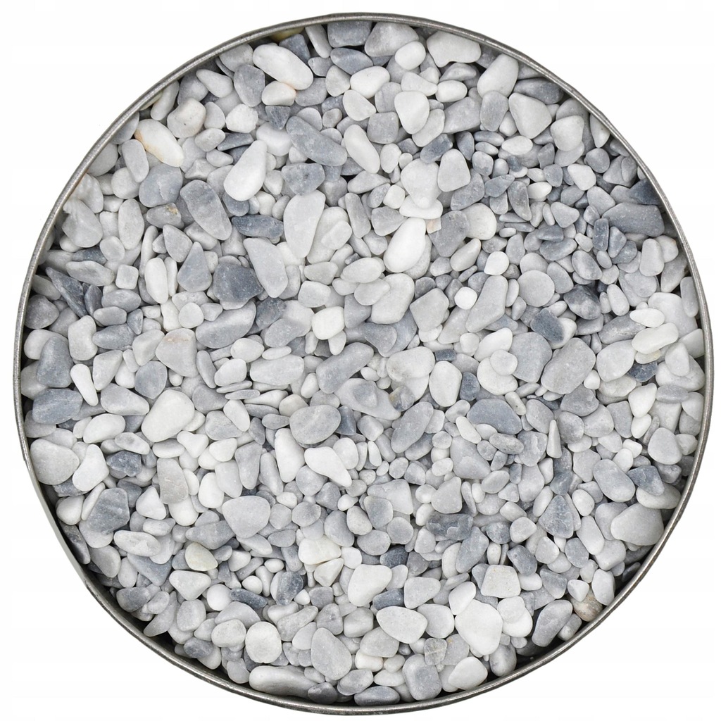 Szary Żwir Żwirek Bardiglio do Akwarium 2-4mm 10KG