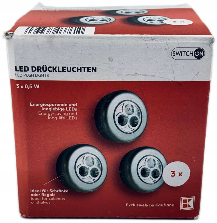 LAMPKI LED SWITCH ON KAUFLAND