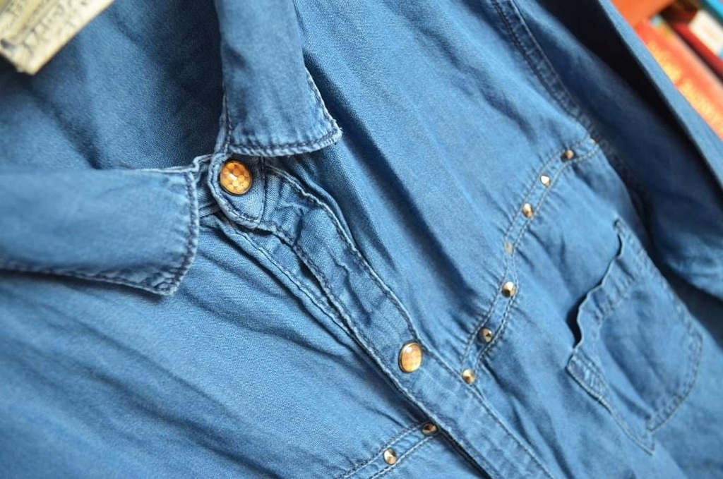 Bershka koszula jeansowa dżinsowa M