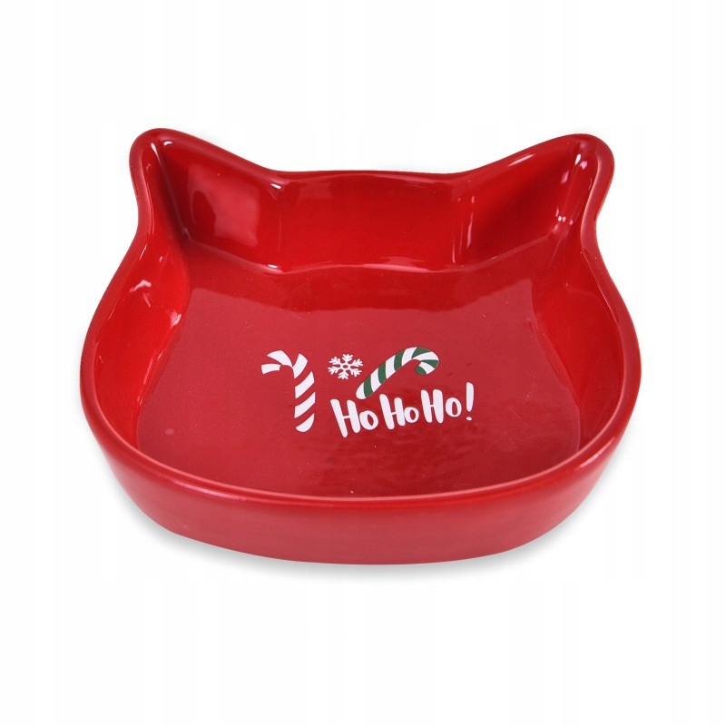 Miska ceramiczna świąteczna dla kota