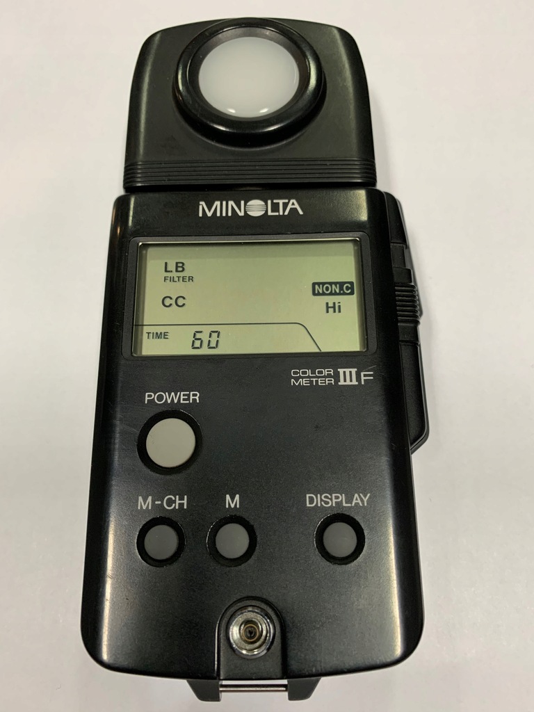Minolta COLOR METER III F -kolorymetr-światłomierz
