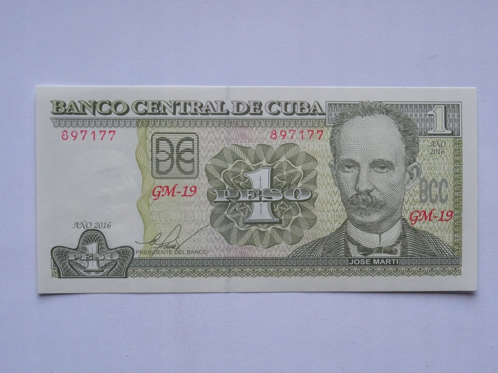 Kuba 1 peso 2016 -C248