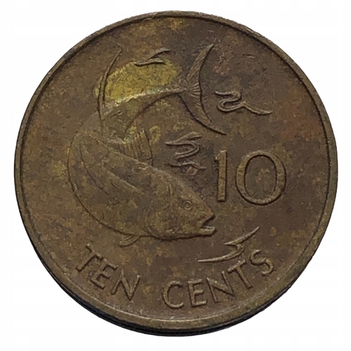 13498. Seszele - 10 centów - 1982r.