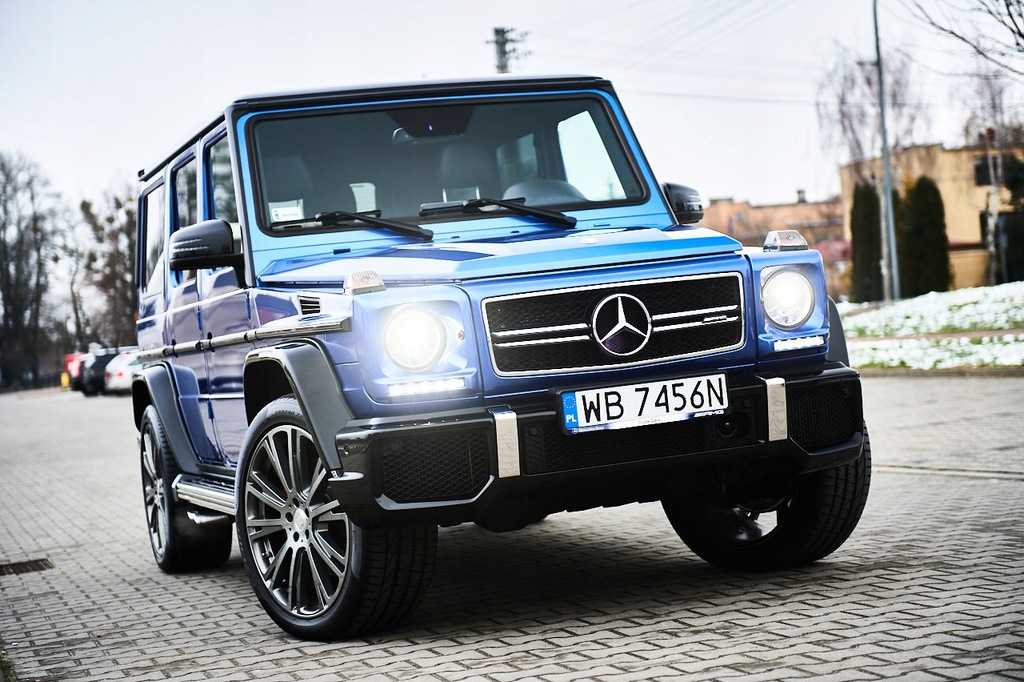 MERCEDES G63 V8 AMG 571PS SALON-PL GWARANCJA FV23%