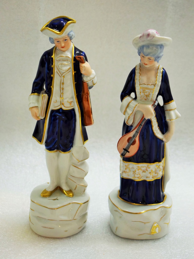 PARA FIGUREK ARYSTOKRACI ROYAL DUX CZECHY KA-21