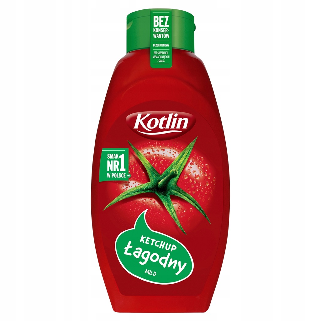 Kotlin Ketchup Łagodny 950g