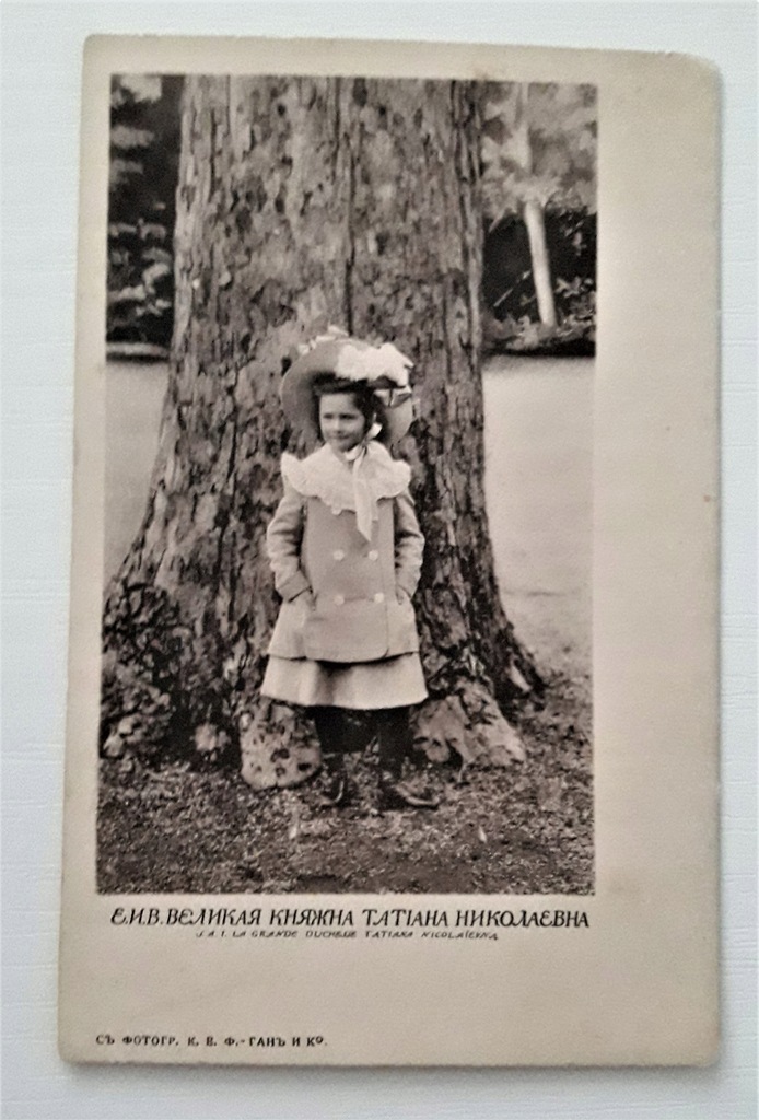 Wielka Księżna Tatiana Romanov córka cara, 1908