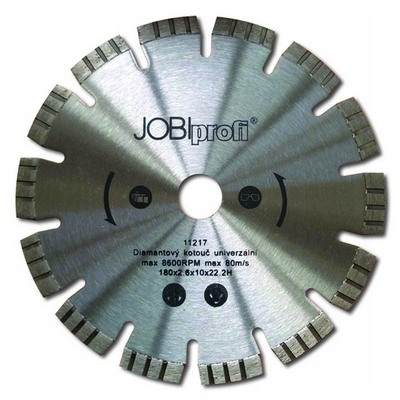 Tarcz diamentowa 180 x 2,5 mm na sucho JOBIprofi