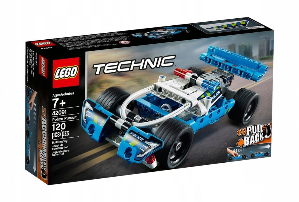 LEGO 42091 Technic Policyjny pościg