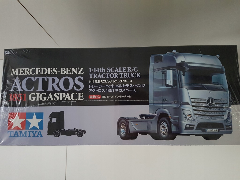 Купить Модель грузовика Mercedes Benz Actros 1:14 Tamiya: отзывы, фото, характеристики в интерне-магазине Aredi.ru