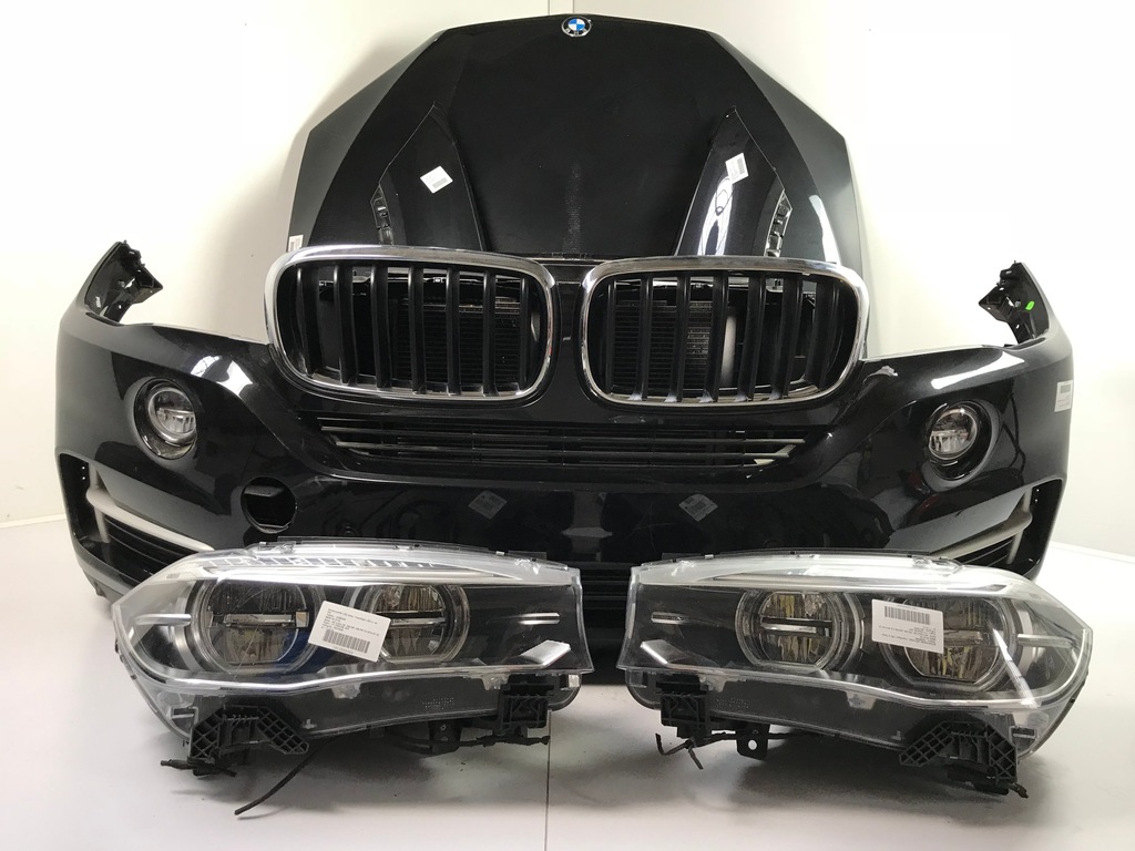 PRZÓD BMW X5 F15 MASKA ZDERZAK BŁOTNIK LED 475
