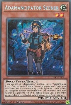 YUGIOH - Adamancipator Seeker (SESL)