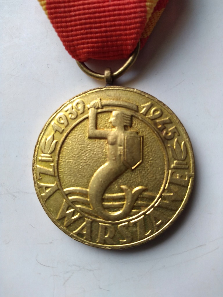 Odznaczenie , medal za Warszawę
