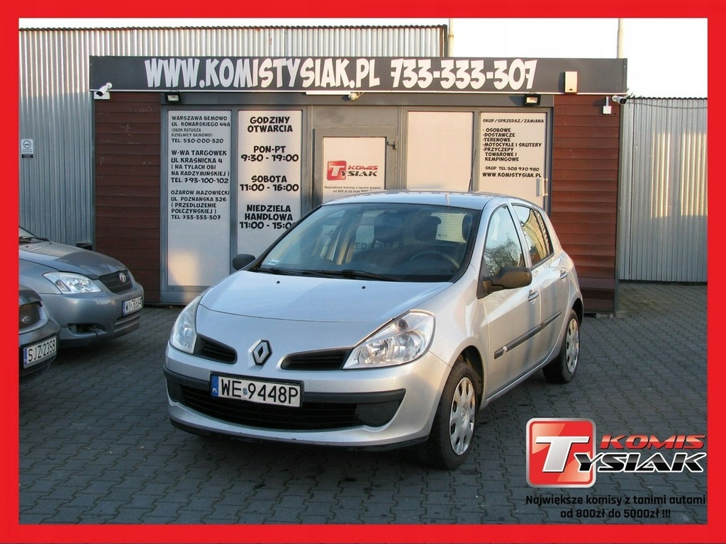 Renault Clio !! KOMIS TYSIAK !! 1.5 Diesel,2008 9056290950