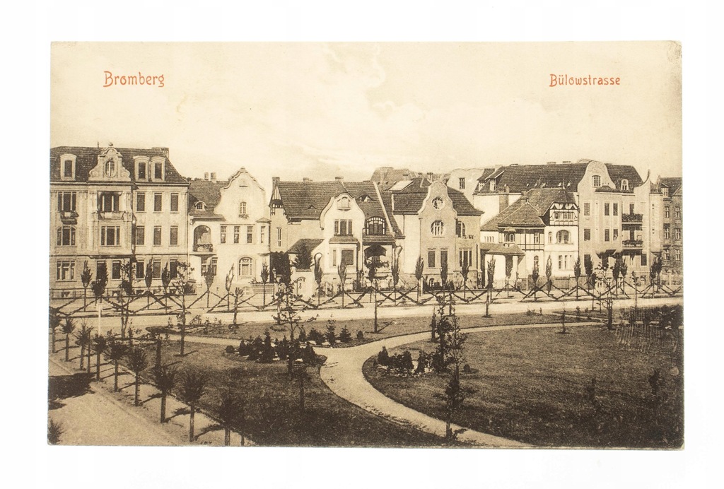 BYDGOSZCZ - BULOWSTRASSE, KAMIENICE pocz. XX w.