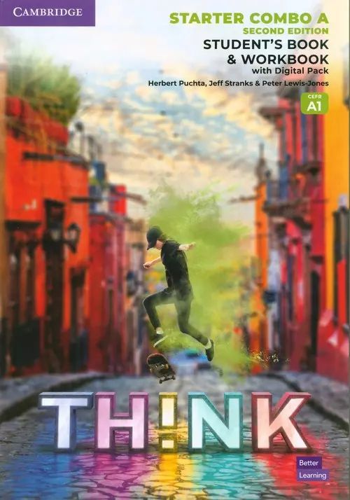 THINK STARTER STUDENT'S BOOK AND WORKBOOK WITH DIGITAL PACK COMBO A BRITISH