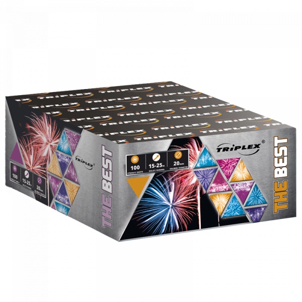 BATERIA WYRZUTNIA TXB521 100S 20MM 0.8" THE BEST TRIPLEX