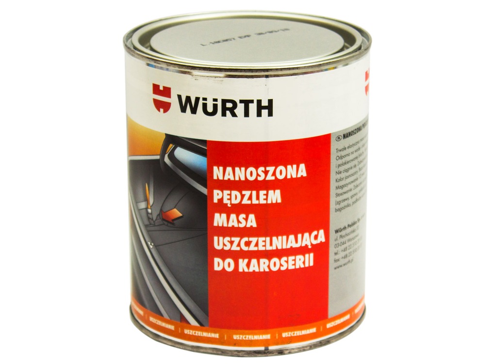 WURTH MASA USZCZELNIAJĄCA DO KAROSERII 1,2KG