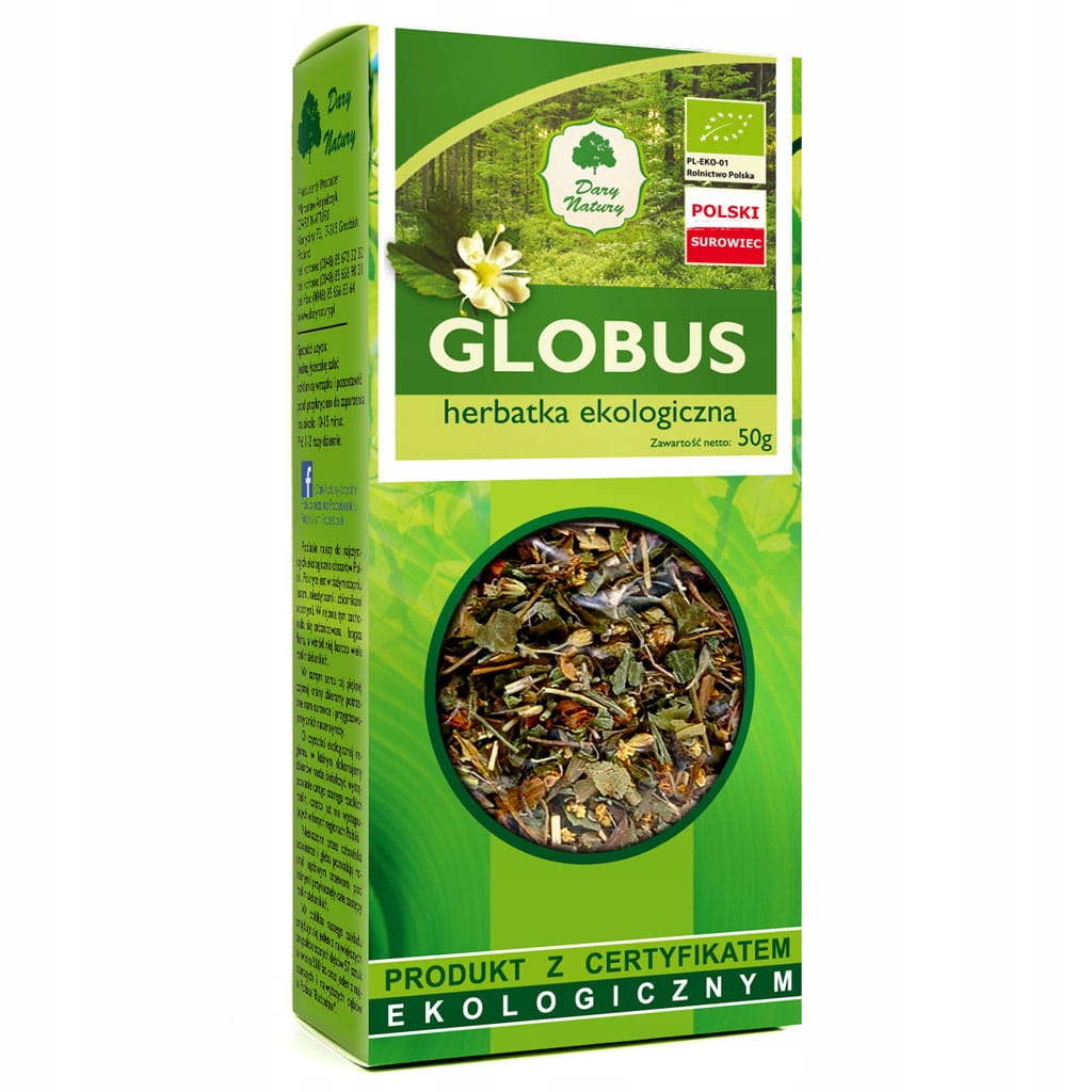 Herbatka Globus BIO 50g DARY NATURY ____________