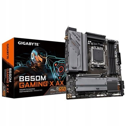 Gigabyte B650M GAMING X AX 1.1 M/B Rodzina procesorów AMD, Gniazdo procesor