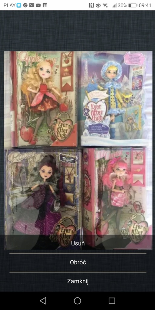 Ever after high barbie mattel