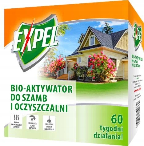 BIOAKTYWATOR DO SZAMBA I OCZYSZCZALNI 0,5kg EXPEL