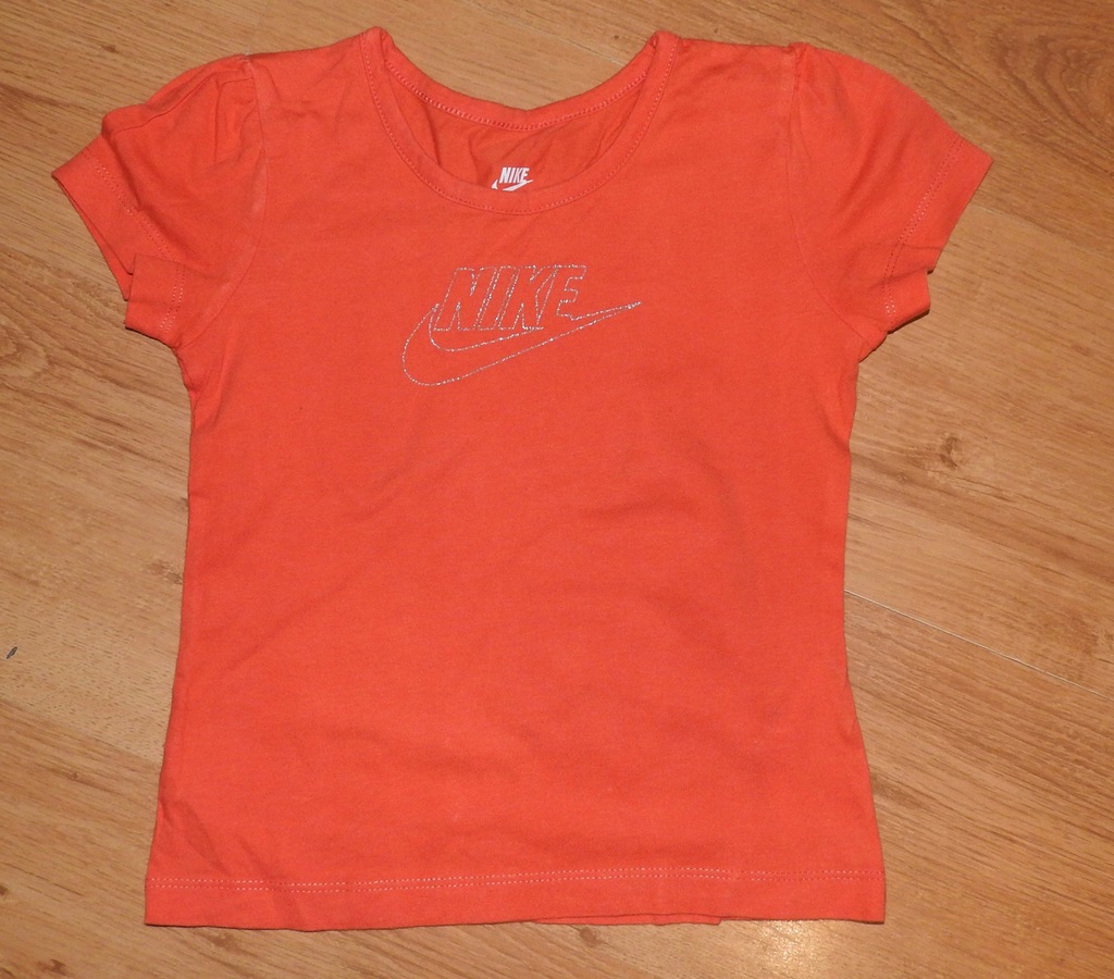 Koszulka t-shirt czerwona NIKE roz. 5-6 lat