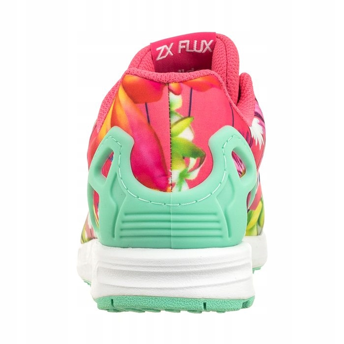 もも Buty Sportowe adidas ZX Flux J CM8135 w Kwiaty - 7604989071