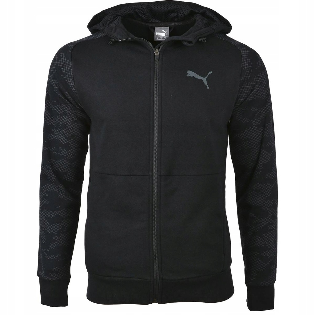 Bluza PUMA Z Kapturem Rozpinana (852328-01) XXL