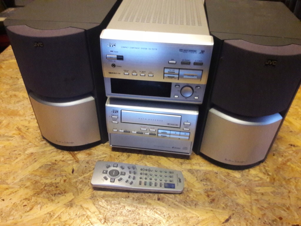 Wieża JVC EXTD77R 7933000526 oficjalne archiwum Allegro