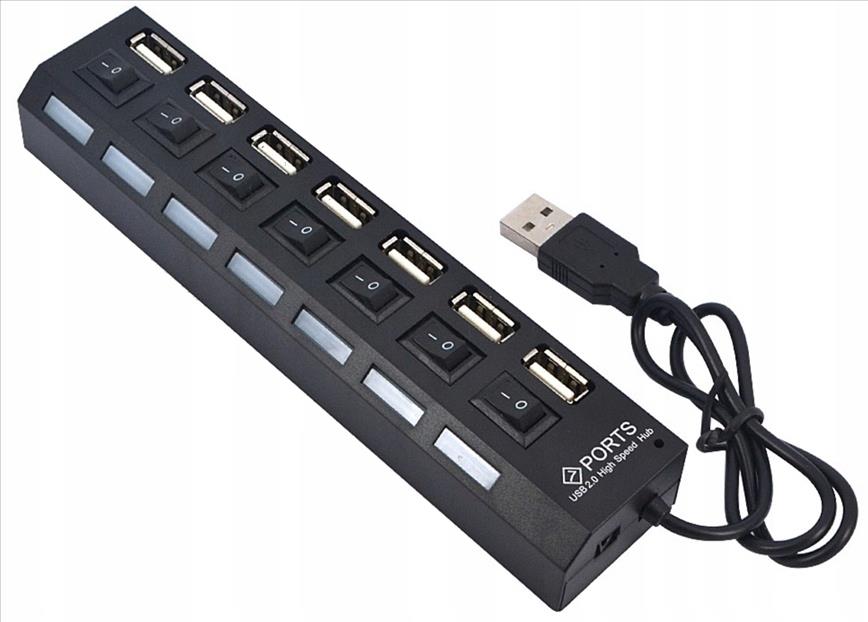 Купить ACTIVE USB 2.0 HUB SPLITTER НА 7 ПОРТОВ: отзывы, фото, характеристики в интерне-магазине Aredi.ru