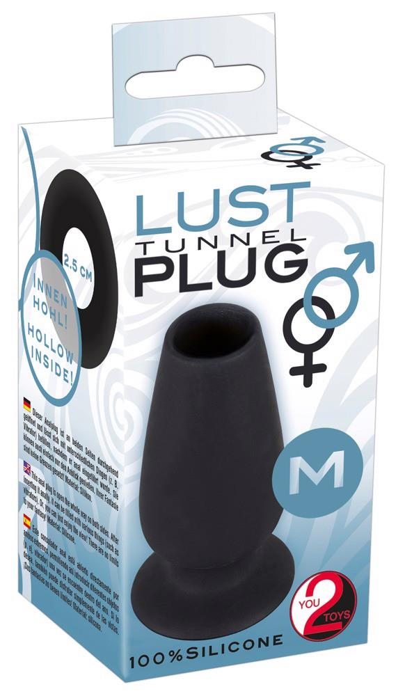 Otwarty korek analny plug tunel sex zatyczka 10cm