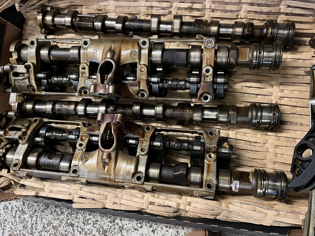 BMW N62 4.4i 4.8i V8 valvetronic wałek mimośrodowy