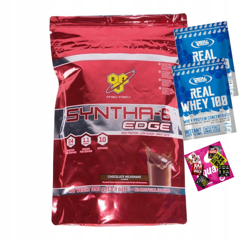 BSN Syntha-6 Edge 390g Chocolate Milkshake + FREE!