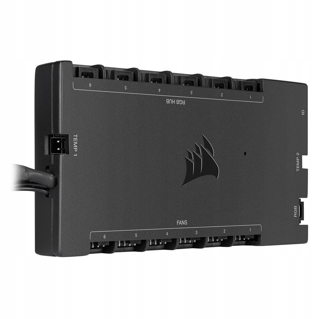 Corsair Kontroler Corsair iCUE Commander Core XT regulator RGB, prędkości w