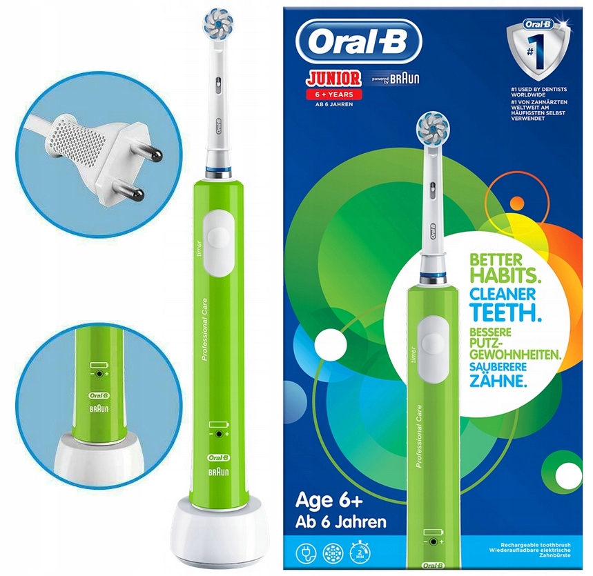 SZCZOTECZKA ELEKTRYCZNA DLA DZIECI ŁADOWARKA ORALB