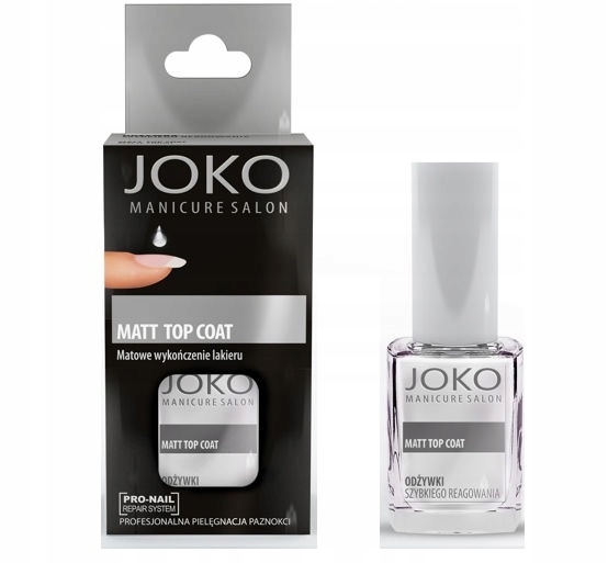 JOKO ODŻYWKA DO PAZNOKCI MATT TOP COAT