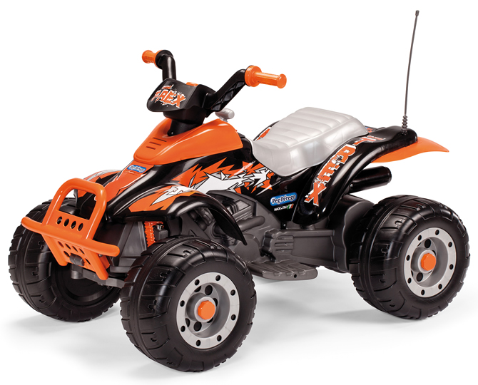 PEG PEREGO CORRAL TREX ORANGE JEEP QUAD 12V 7348830376