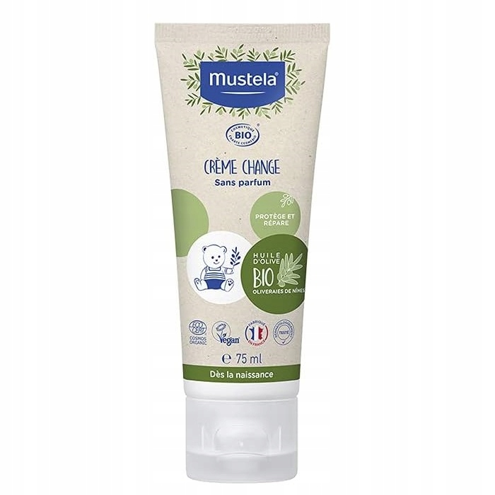 Mustela Organic Diaper Cream organiczny krem do P1