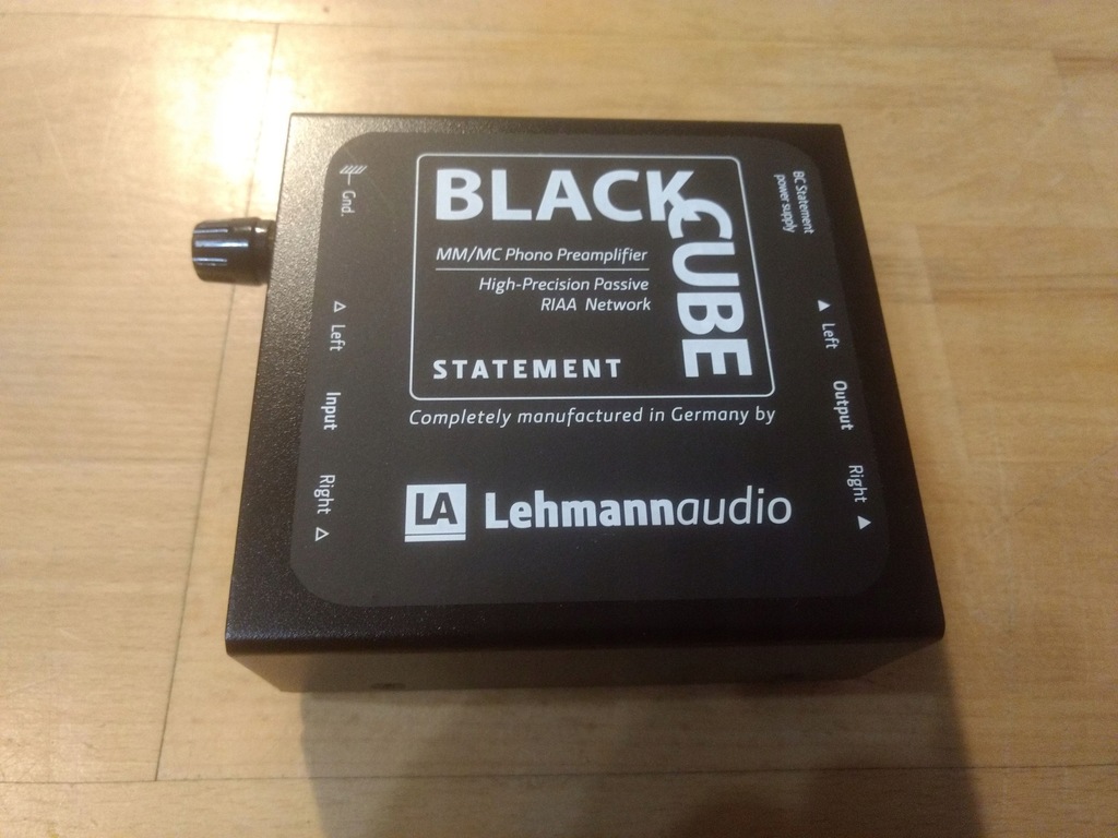 Lehmann Audio Black Cube Statement MM MC Preamp