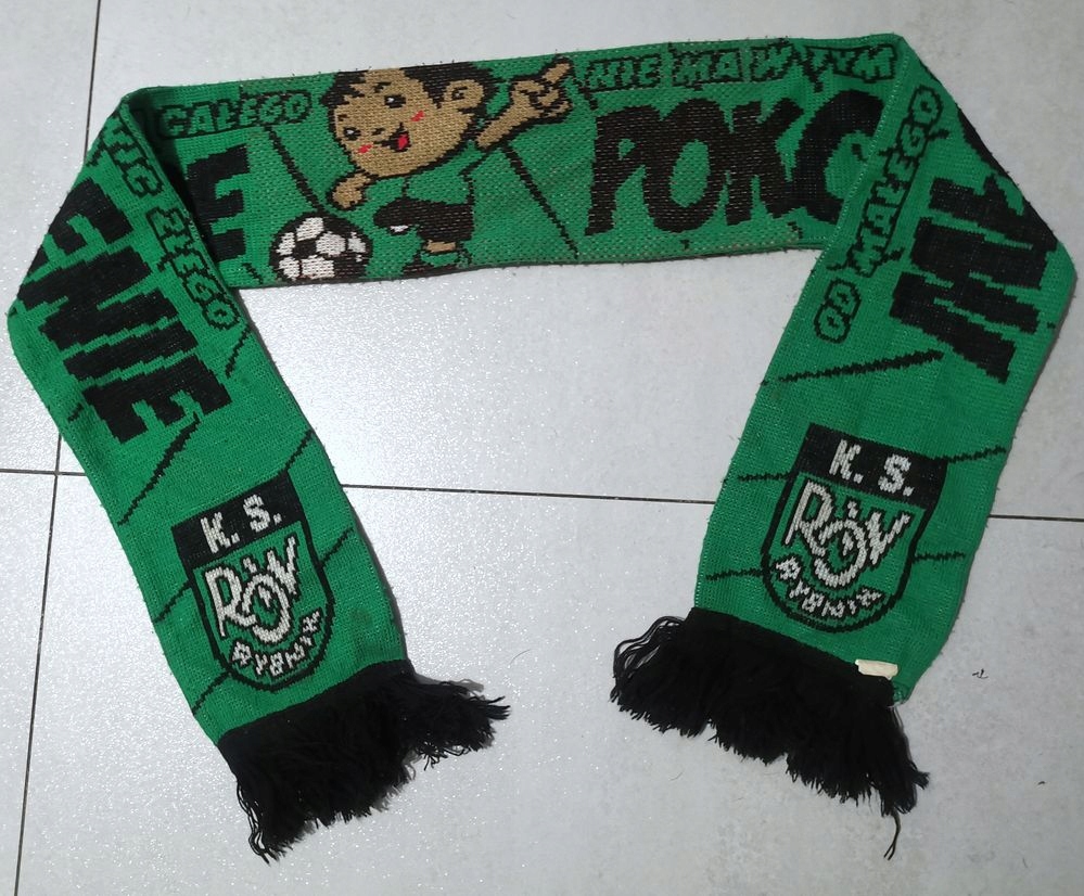 Szalik piłkarski KS ROW RYBNIK Młode pok - UNIKAT